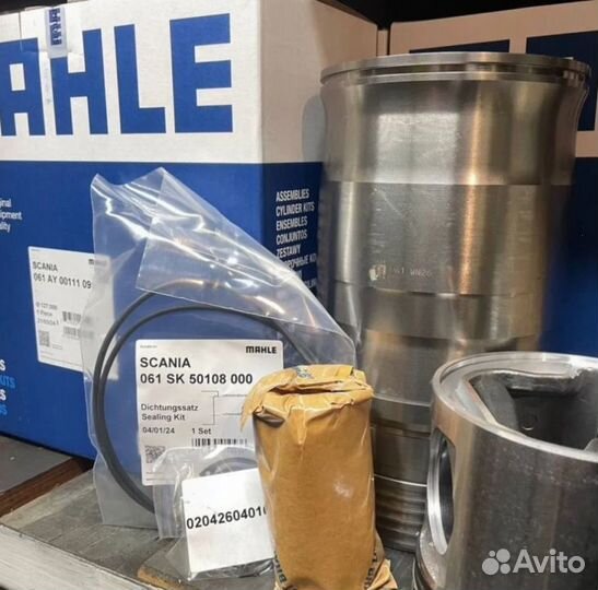 Mahle/Knecht Поршневая группа Scania