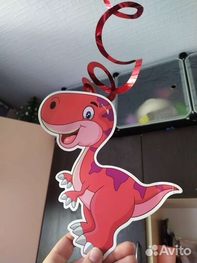 Гирлянда динозавры