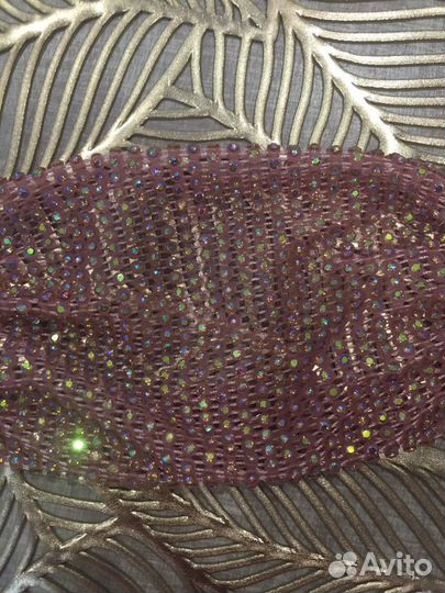 Маска многоразовая для лица со стразами