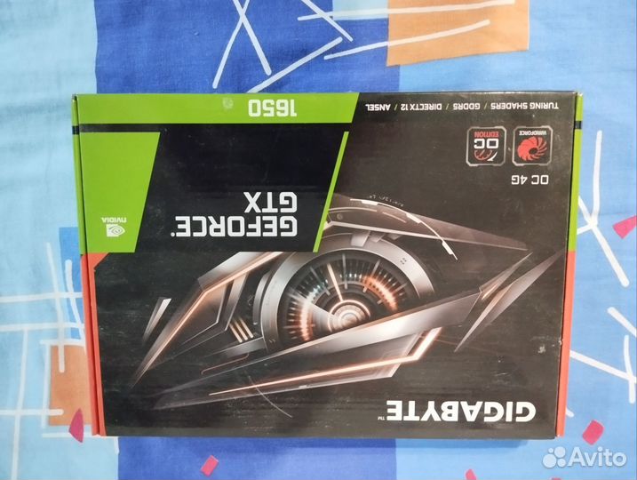 Видеокарта Gigabyte geforce gtx 1650