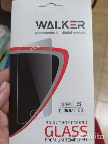 Стекло защитное iPhone 5
