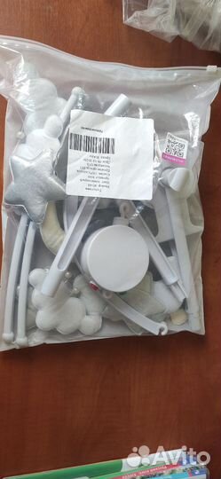 Мобиль на кроватку из фетра