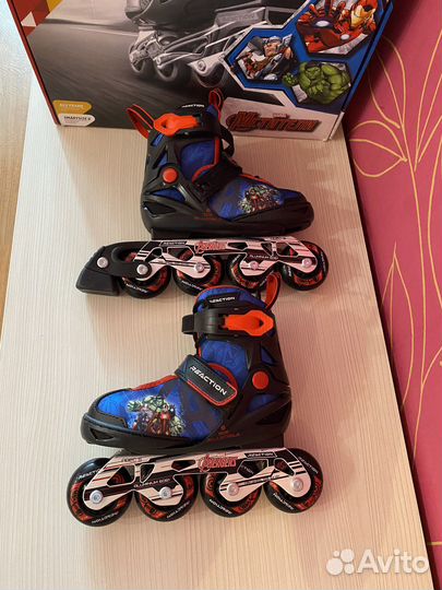 Роликовые коньки раздвижные новые