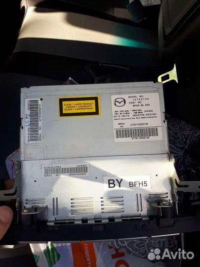 Магнитофон Mazda 3 bl 2010