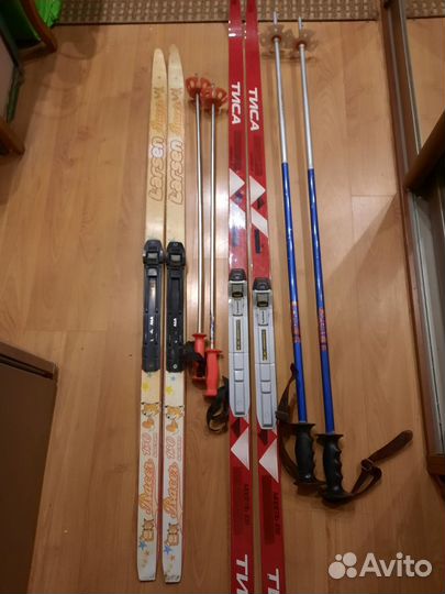 Лыжи беговые бу