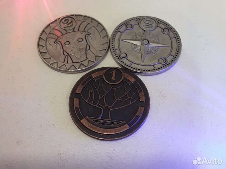 Коллекционные монетки из пятёрочки