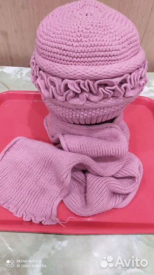 Шапка и шарф