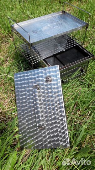 Коптильня из нержавеющей стали 1.5 мм