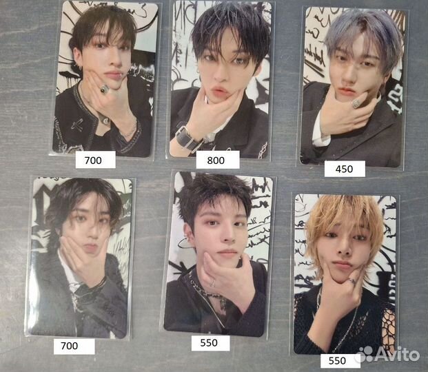 Карты Stray kids pilot, magic school, dominATE