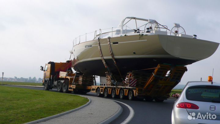 Перевозки лодок и яхт услуги трала от 300 км