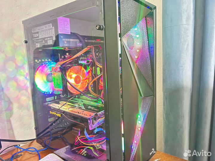 Игровой пк i3-8350K RX 480 8гб 16гб озу