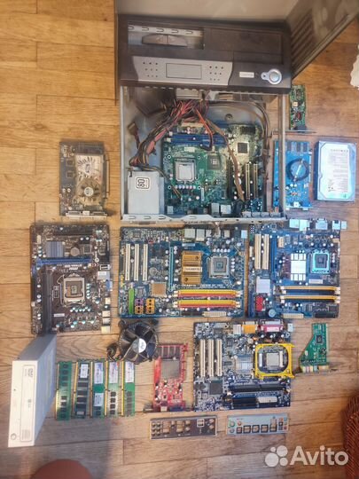 Комплектующие для пк одним лотом