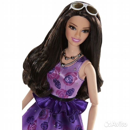Barbie Барби фиолетовое платье Raquelle Ракель