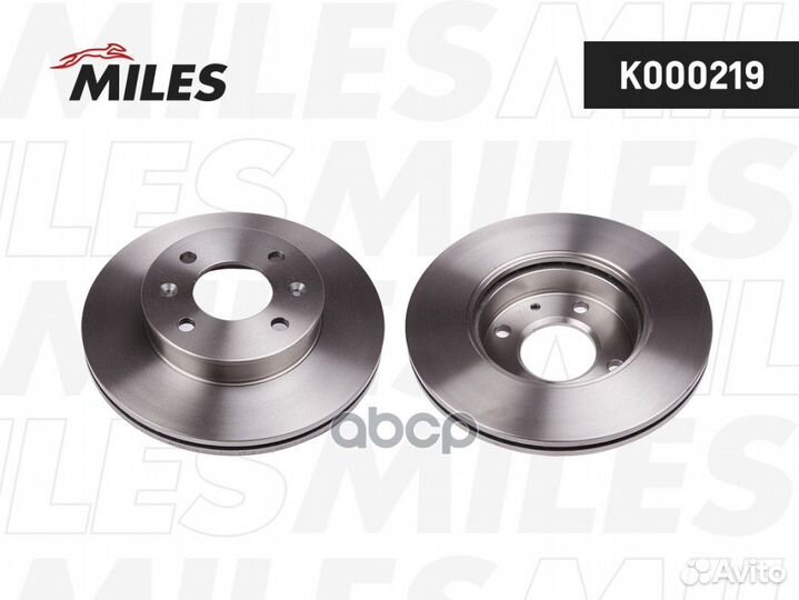 Диск тормозной передний D241мм R13 hyundai getz