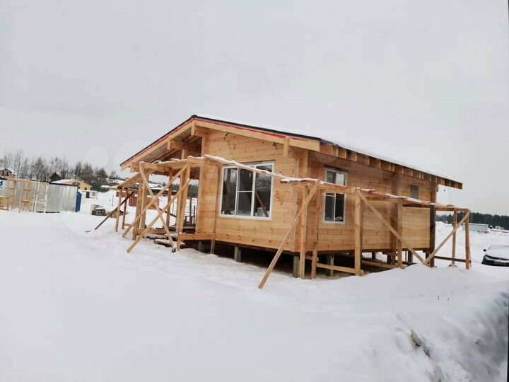 Коттедж 70 м² на участке 10,5 сот.