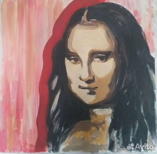 Картина интерьерная.Холст.Акрил.80см х80см.Новая