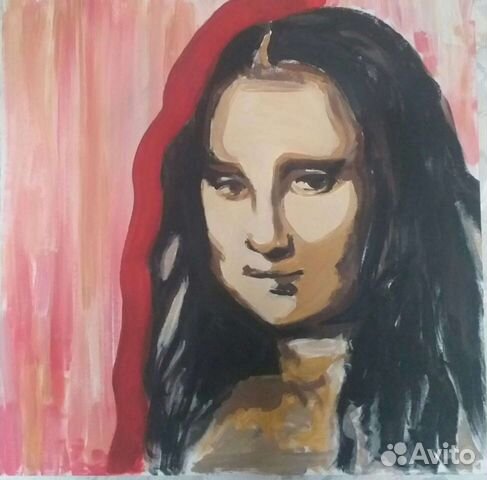 Картина интерьерная.Холст.Акрил.80см х80см.Новая