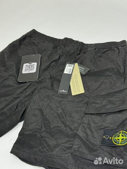 Stone island шорты нейлоновые оригинал