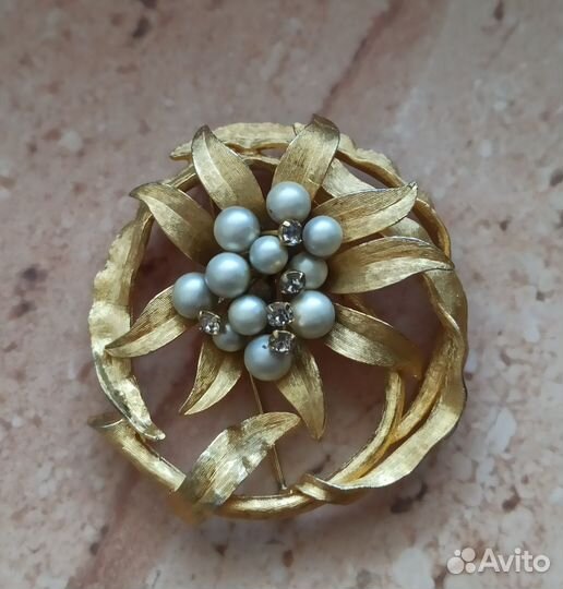 Винтажная брошь Kramer