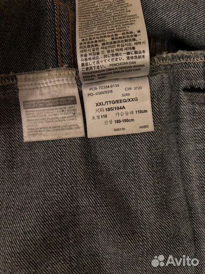 Джинсовая куртка levis