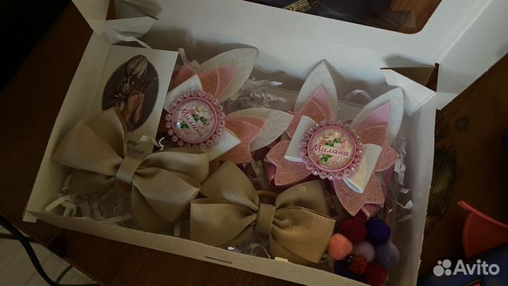 Бантики,резинки,заколки