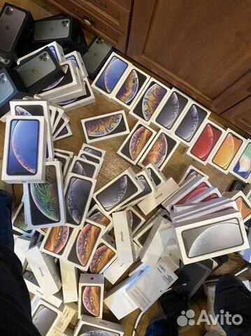 Коробки на iPhone / печать наклейки