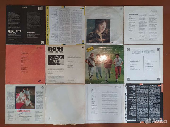 Пластинки рок и другое