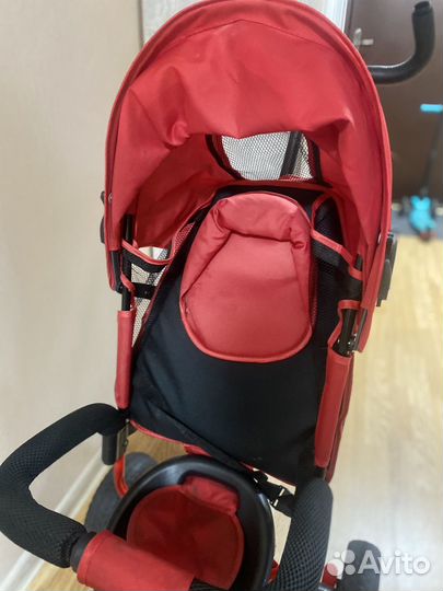 Детский велосипед с ручкой