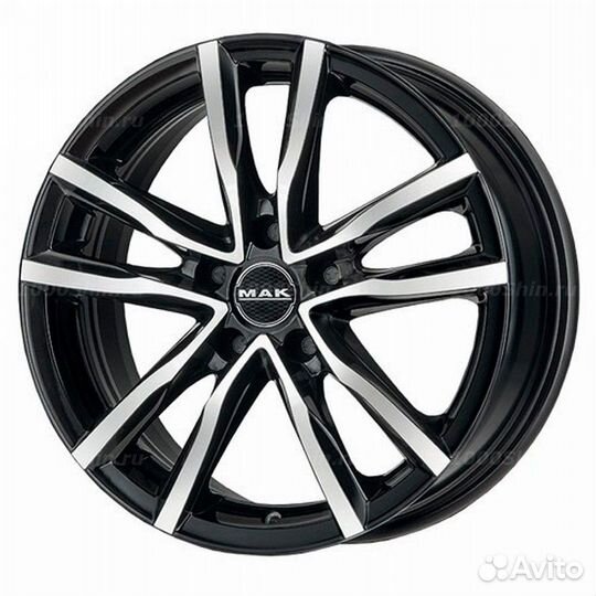 Диск 6,5*16 5*114,3 ET40 76 MAK Milano Black Mirror