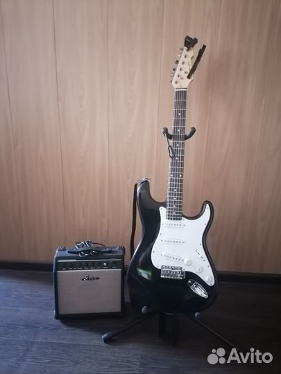 Электрогитара с комбиком