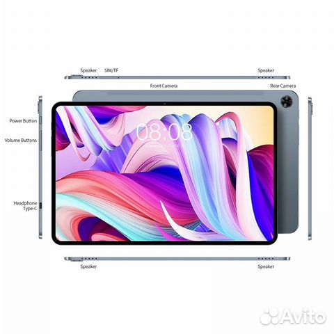 Teclast T40 Pro 2023 8/128Gb LTE, GPS+чехол,стилус