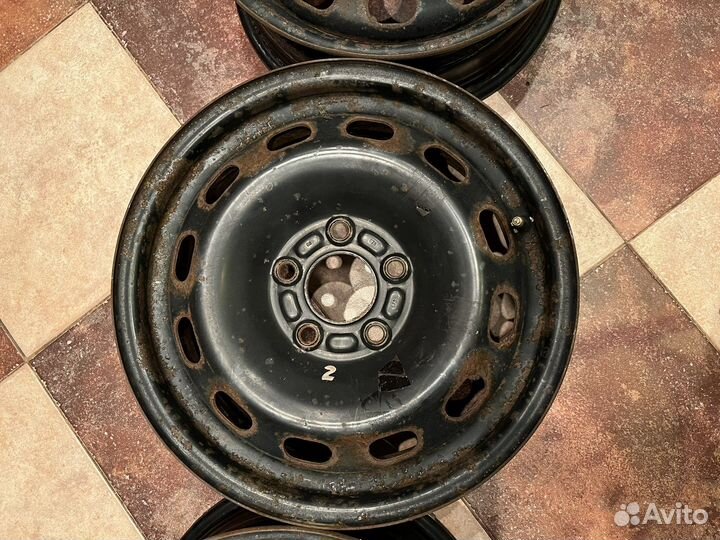 Штампованные диски 15 5x108