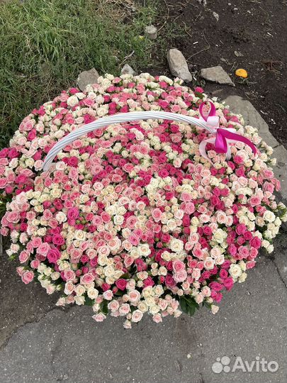 Цветы кустовые розы и букеты с доставкой