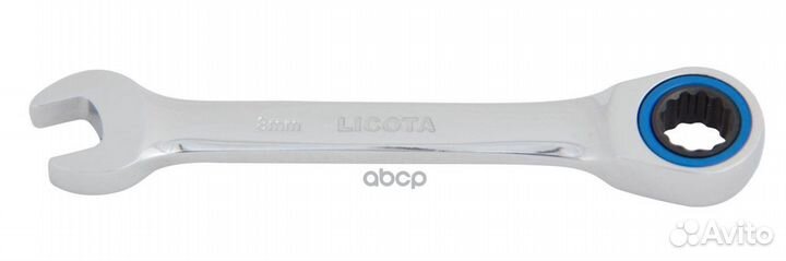 Ключ комбинированный трещоточный короткий 72 зу