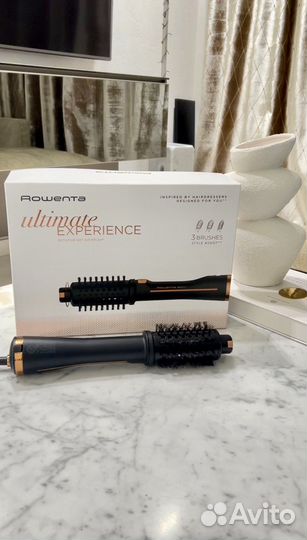 Фен-щетка Rowenta Ultimate Experience, black