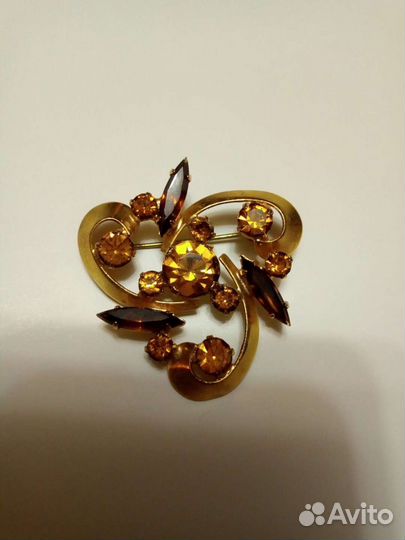 Винтажные старинные брошки