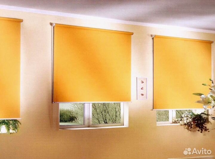 Рулонные шторы, жалюзи блэкаут на заказ