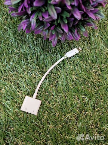 Переходник Lightning на Lightning и jack 3.5