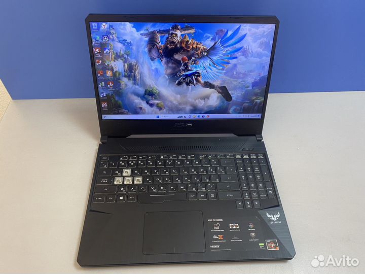 Игровой ноутбук asus tuf gaming fx 505D ryzen7