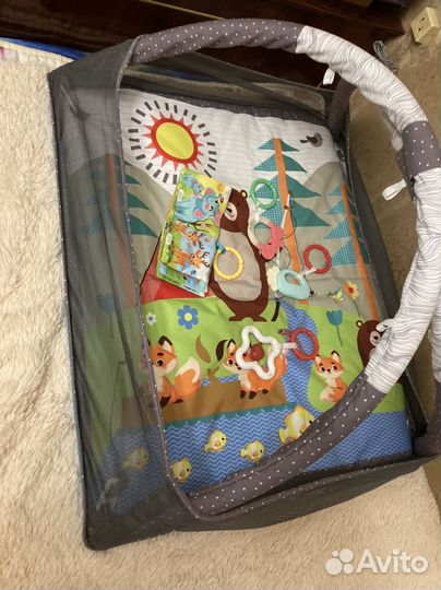 Детский развивающий коврик манеж