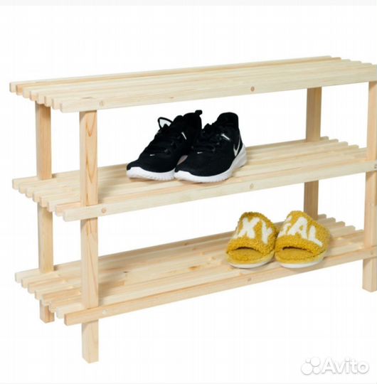 Полка для обуви IKEA 3х этажная