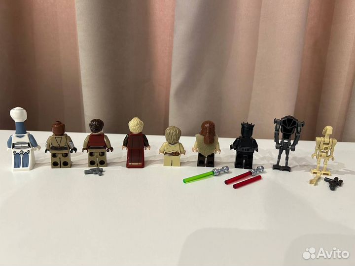 Lego Star Wars новые минифигурки (Эпизоды 1-3)