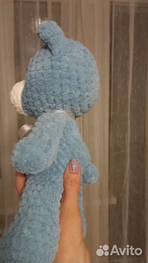 Вязаный плюшевый мишка под заказ