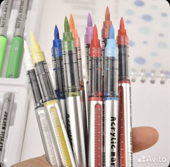 Акриловые маркеры Bocai 60 шт