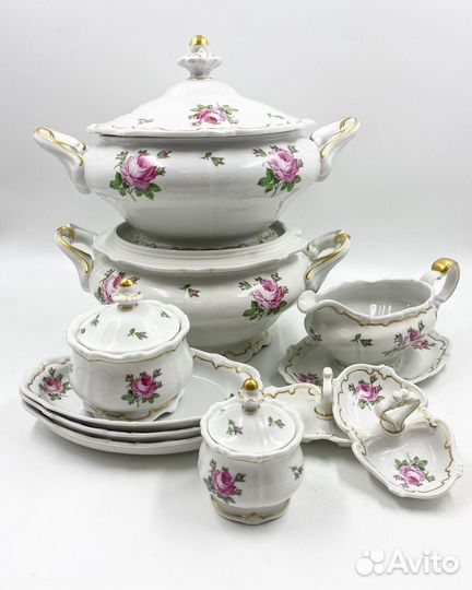 Сервиз столовый на 12 персон Розы Weimar