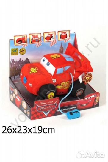 Мягкая игрушка Макквин со звуком