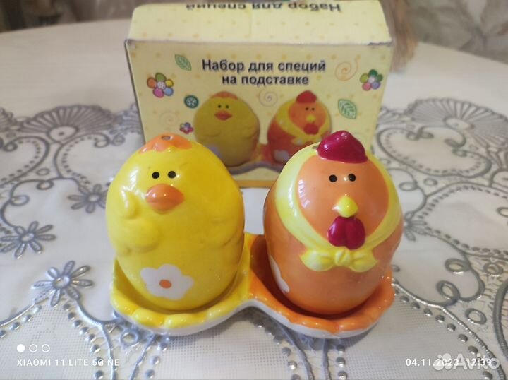 Набор солонка и перечница