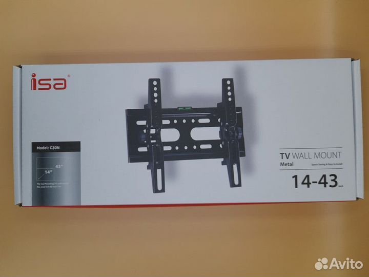 Кронштейн для телевизора TV 14-43 наклонный
