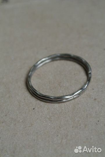 Кольца для ключей рифлёная или гладкая поверхность