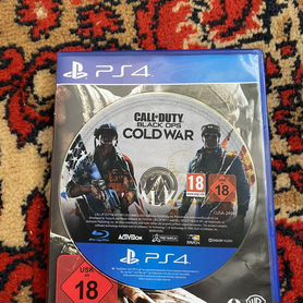 Диски на ps4:cal of duty black ops cold war